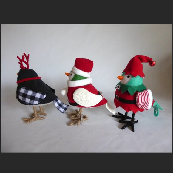 NEW 2019 TARGET WONDERSHOP CHRISTMAS WINTER FEATHERLY FRIENDS BIRD LOT RETIRED - Picture 4 of 13